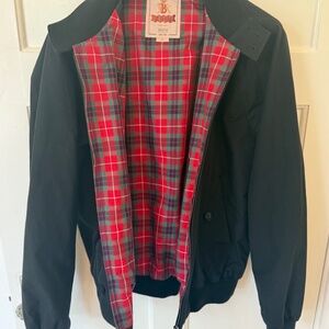 Baracuta G9 Dark Navy Harrington Rain Jacket 42 (Slim Fit) Made in England